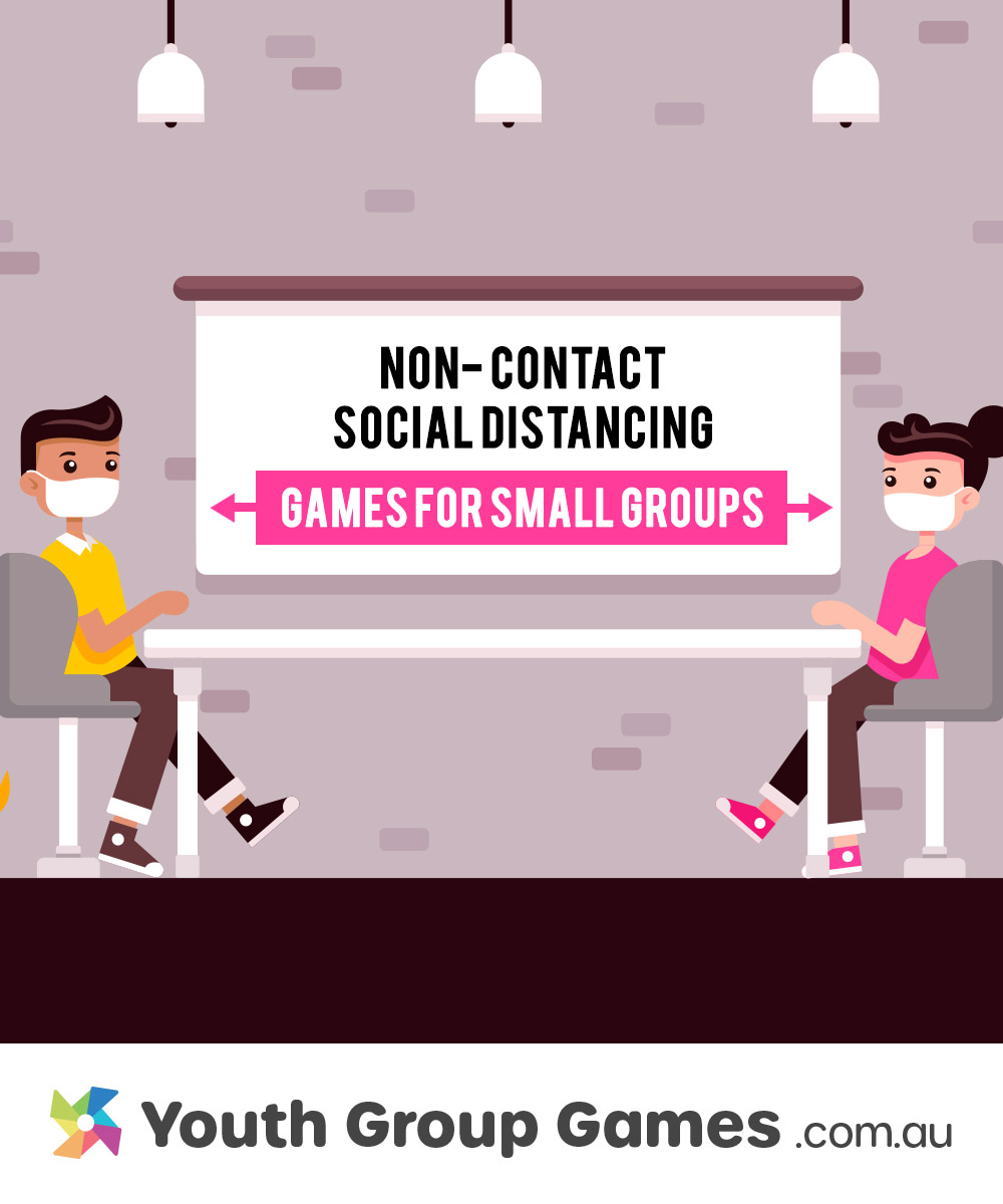 Relaxed noncontact games that practice social distancing Youth Group