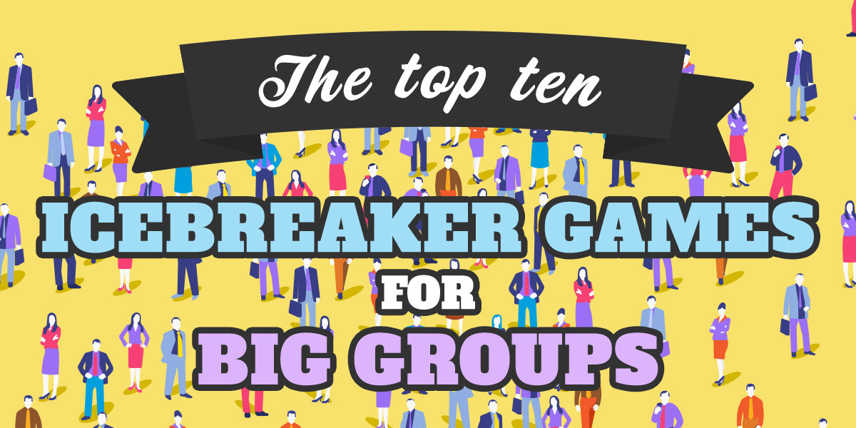 Top Ten Ice Breaker Games For Big Groups Icebreaker Games For Large Groups Youth Group Icebreakers Icebreaker Games For Big Groups Youth Group Games Games Ideas Icebreakers Activities For Youth