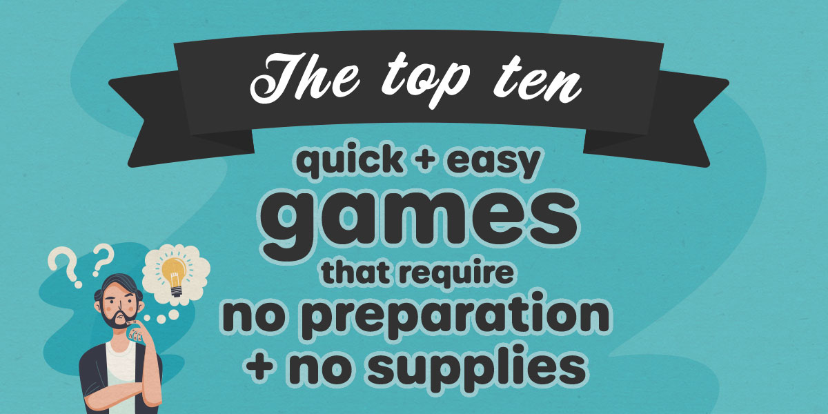 Top Ten Games With No Prep No Supplies And No Materials Youth Group Games Games Ideas Icebreakers Activities For Youth Groups Youth Ministry And Churches