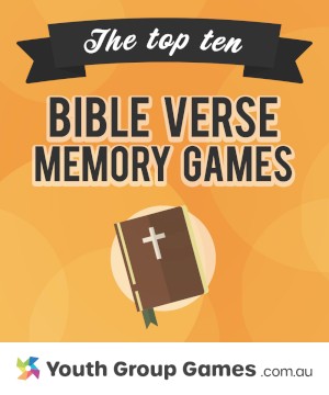 Top ten bible verse memory games